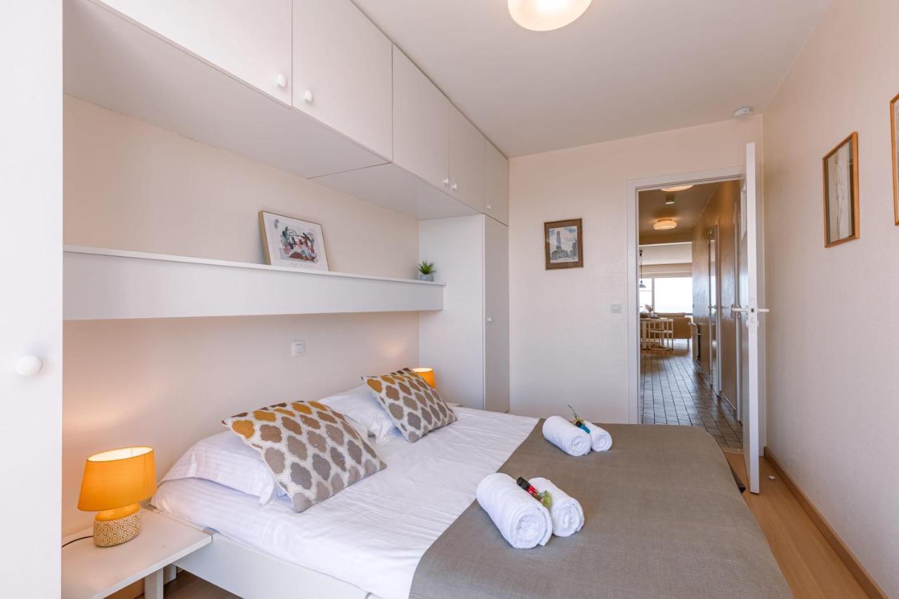 Stunning Seaview Apt On 7Th Floor At Beachfront Knokke-Heist Ngoại thất bức ảnh