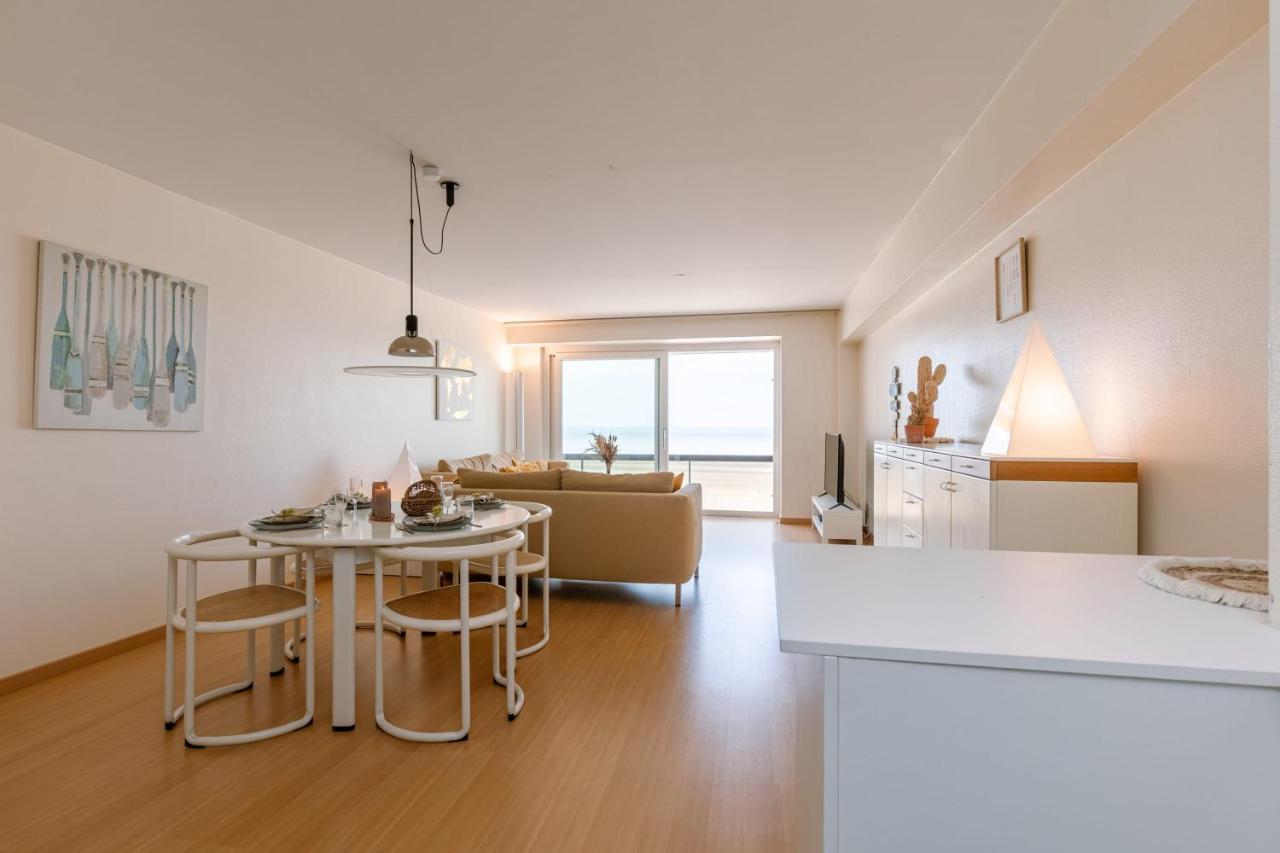 Stunning Seaview Apt On 7Th Floor At Beachfront Knokke-Heist Ngoại thất bức ảnh