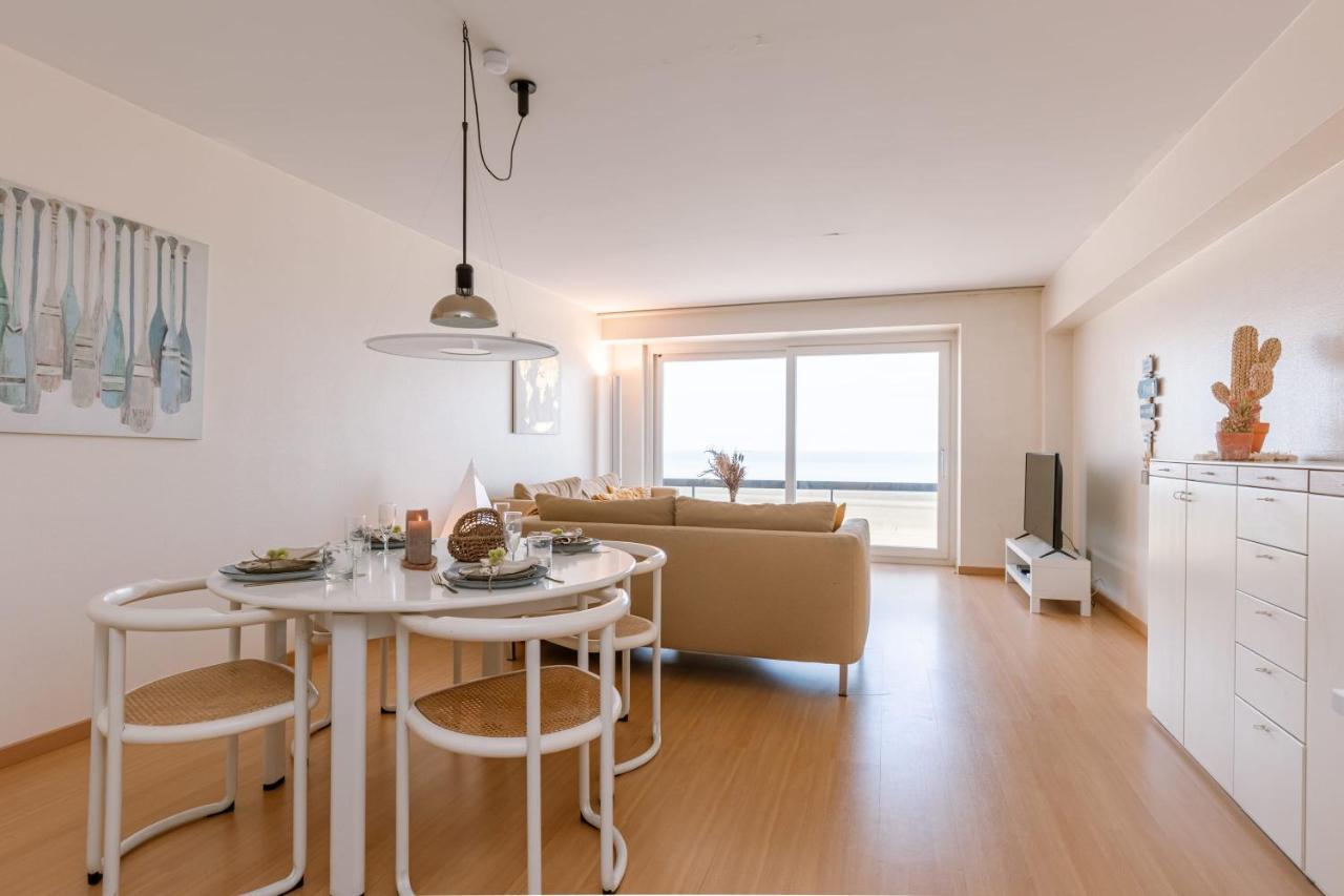 Stunning Seaview Apt On 7Th Floor At Beachfront Knokke-Heist Ngoại thất bức ảnh